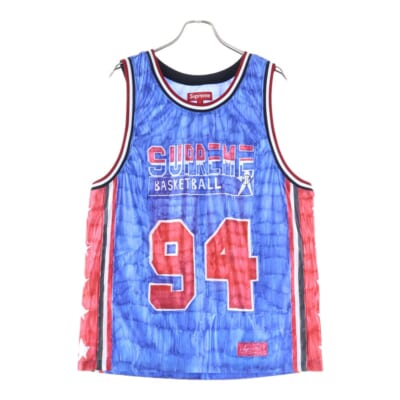 25SS Marker Basketball Jersey マーカー バスケットボール ジャージ ユニフォーム ブルー/レッド Aランク