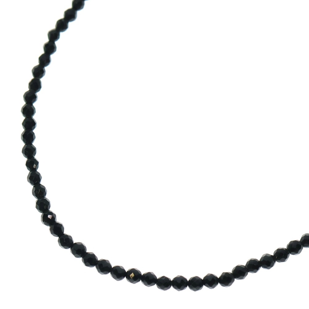 NECKLACE Tiny Onyx Chain タイニー オニキスチェーン ネックレス ブラック SNJ330 Bランク