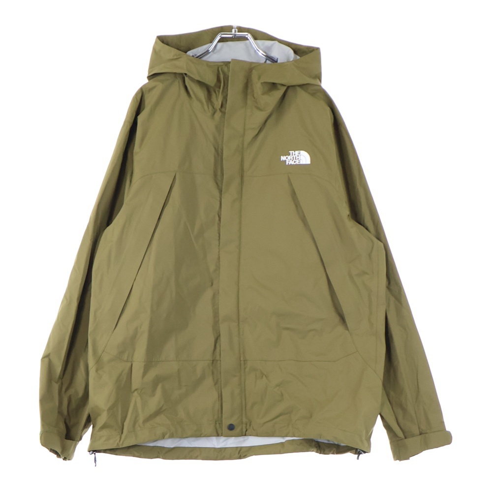 DOT SHOT JACKET ドットショット ナイロン マウンテンジャケット フーディー カーキ NP11903Z Aランク