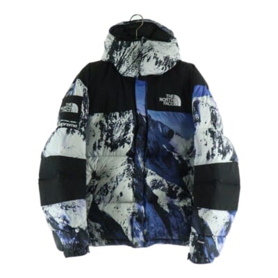 17AW ×THE NORTH FACE Mountain Baltoro Jacket ザノースフェイス マウンテンバルトロジャケット 雪山 ブルー/ホワイト ND91701I Aランク