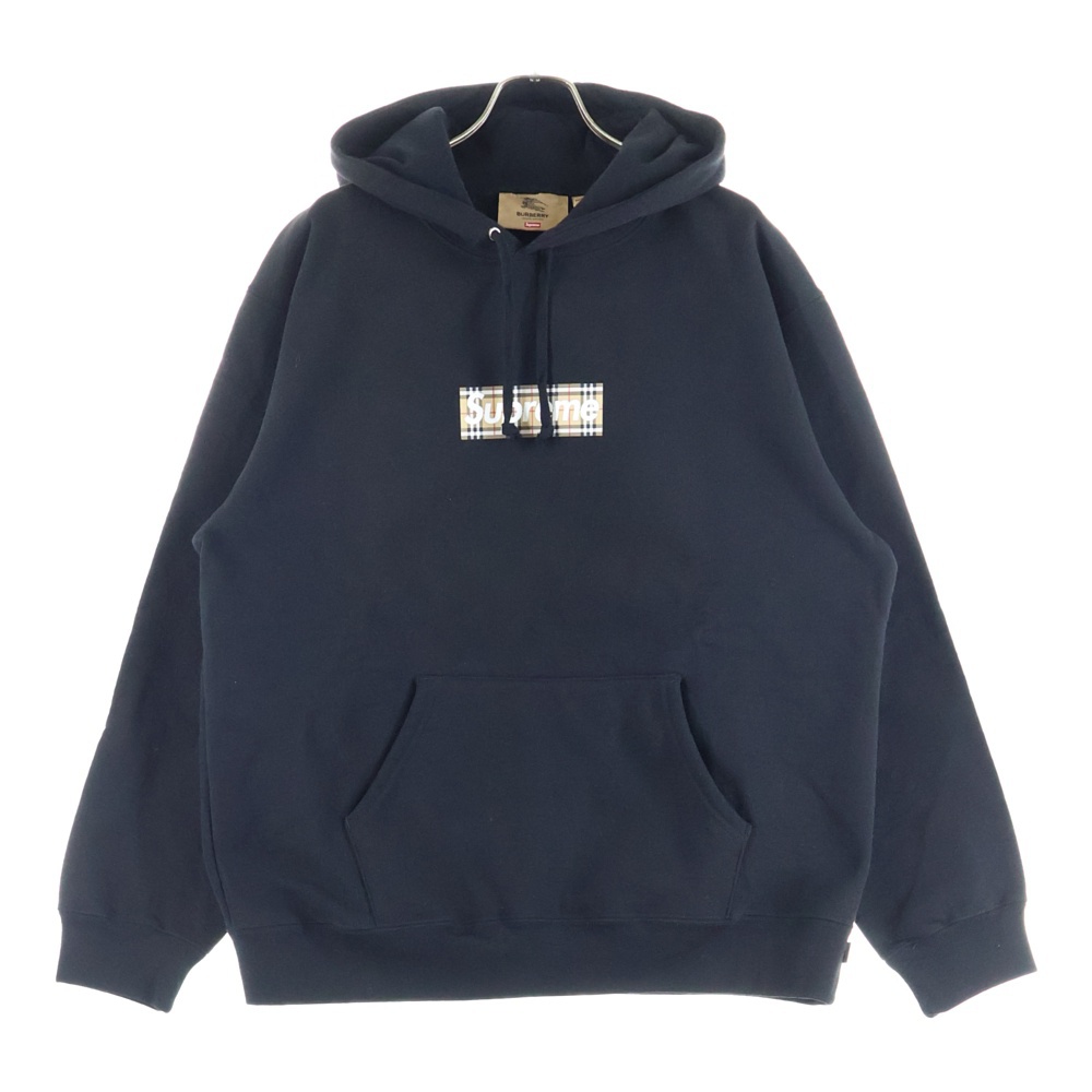 シュプリーム 22SS ×BURBERRY Box Logo Hooded Sweatshirt バーバリー
