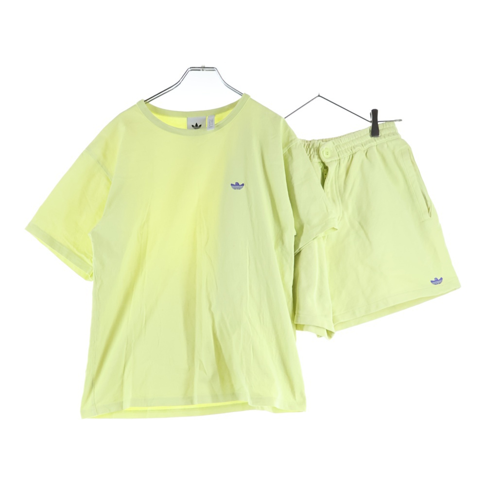 ×GONZ 半袖Tシャツ ショーツ ショートパンツ セットアップ ライトグリーン Bランク