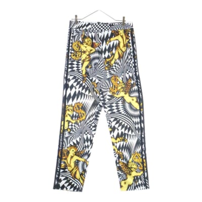 ×Jeremy Scott Truck Pants トラックパンツ チャック付き 総柄マルチカラーG86636 Bランク