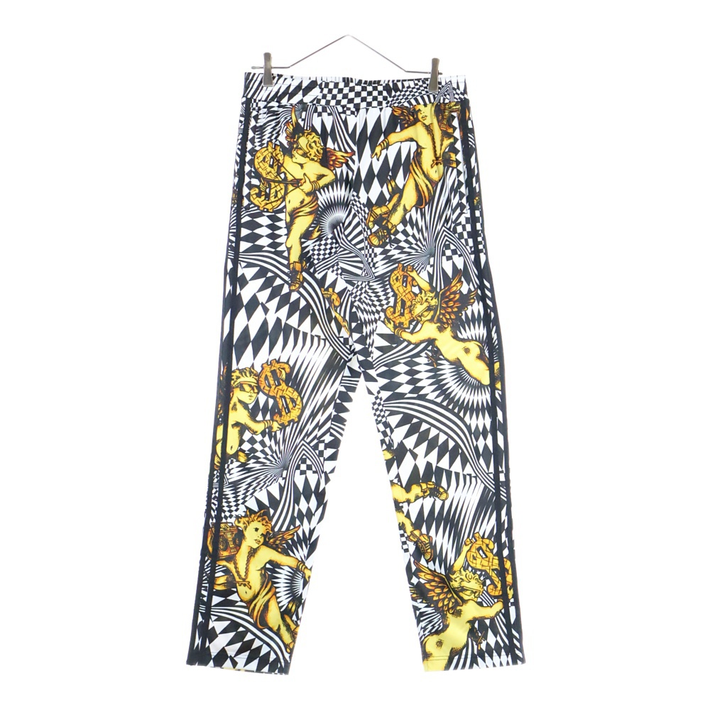 ×Jeremy Scott Truck Pants トラックパンツ チャック付き 総柄マルチカラーG86636 Bランク