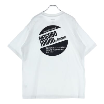 CLASSIC S/S TEE バックプリント 半袖Tシャツカットソー ホワイト Bランク