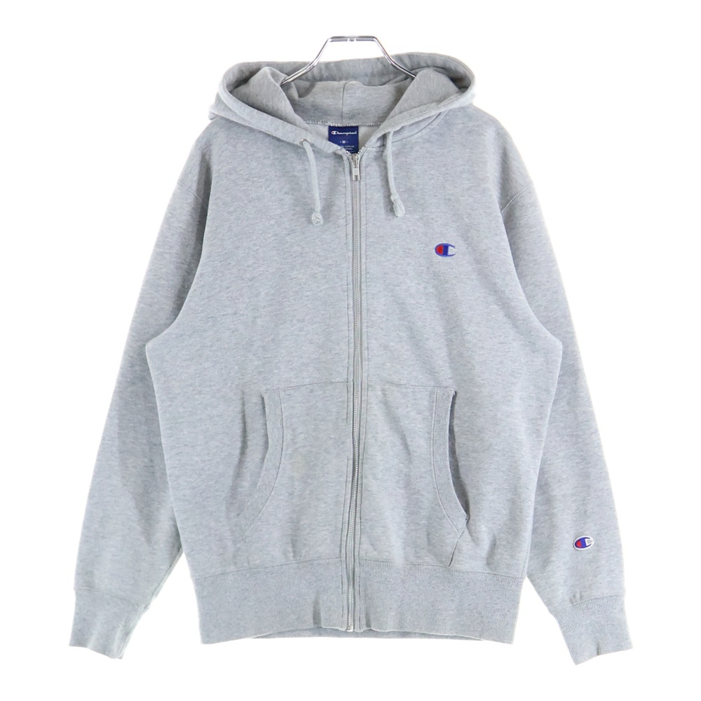 スウェット トレーナーフルジップ 無地 フロントロゴ 刺繍 C3LS150 Bランク