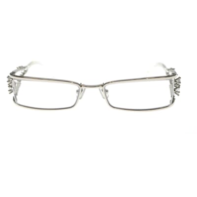 Kiira 02 Sunglasses 54□19-142 ジュエリー メガネ シルバー Aランク