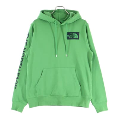 M HIMALAYAN SOURCE P/O HOODIE バックプリント フーデッド プルオーバーパーカー グリーン NT02033R Bランク
