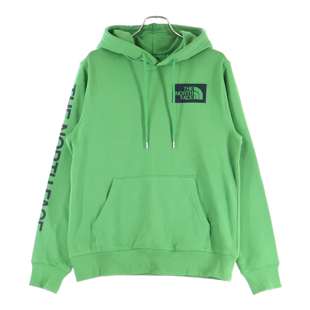 M HIMALAYAN SOURCE P/O HOODIE バックプリント フーデッド プルオーバーパーカー グリーン NT02033R Bランク