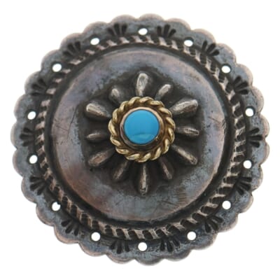 ゴローズ K18付きフラワーコンチョ 横 買取実績【買取日：2023年6月12