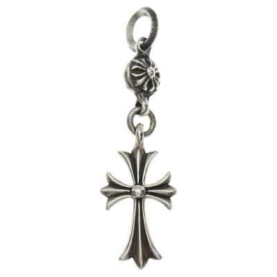 1B TNY CH CRS 1ボール タイニー CHクロス チャーム ペンダントトップ シルバー BCA197 Bランク