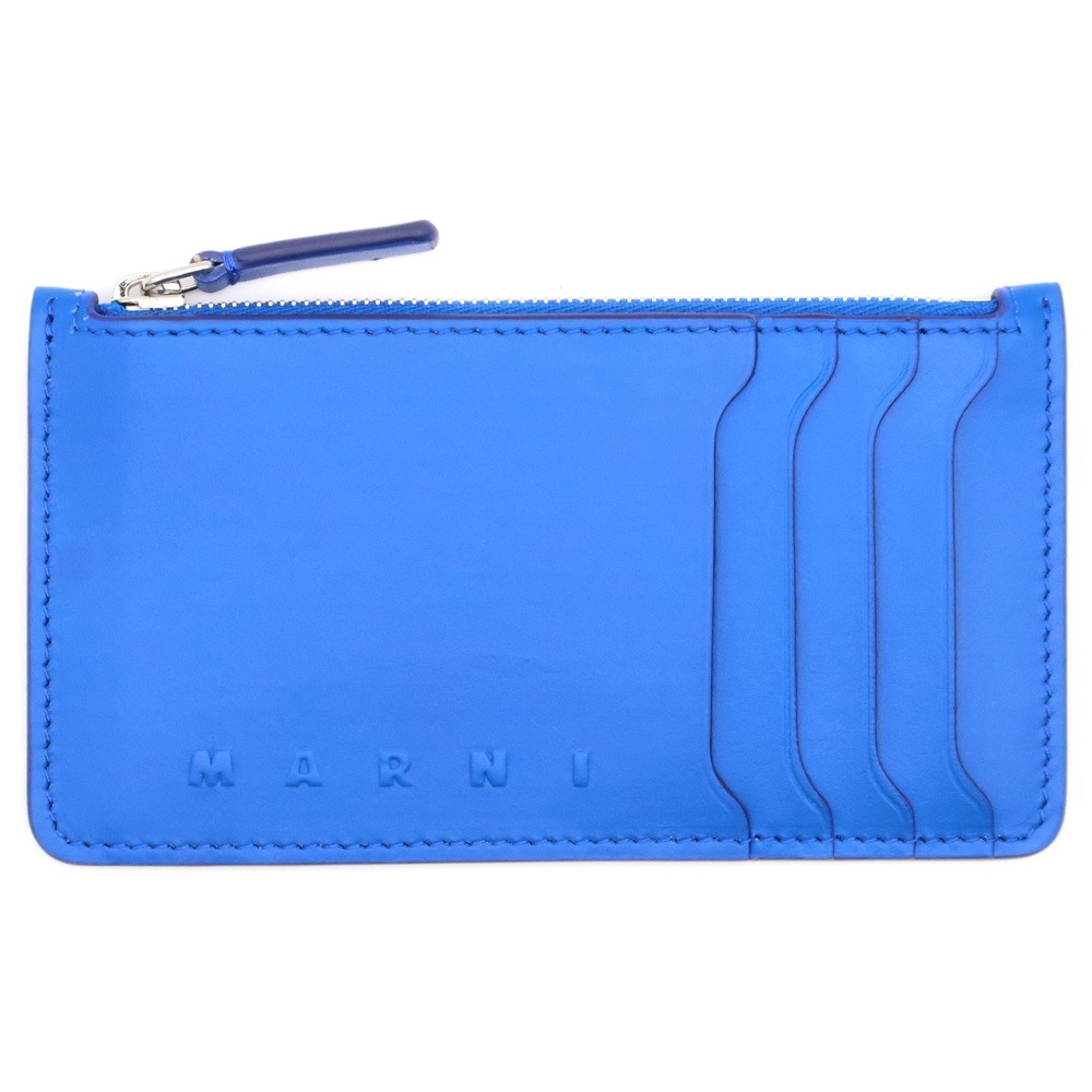 24AW ZIP CARD CASE ジップ カードケース コインケース ブルー PFMI0103U0 Sランク