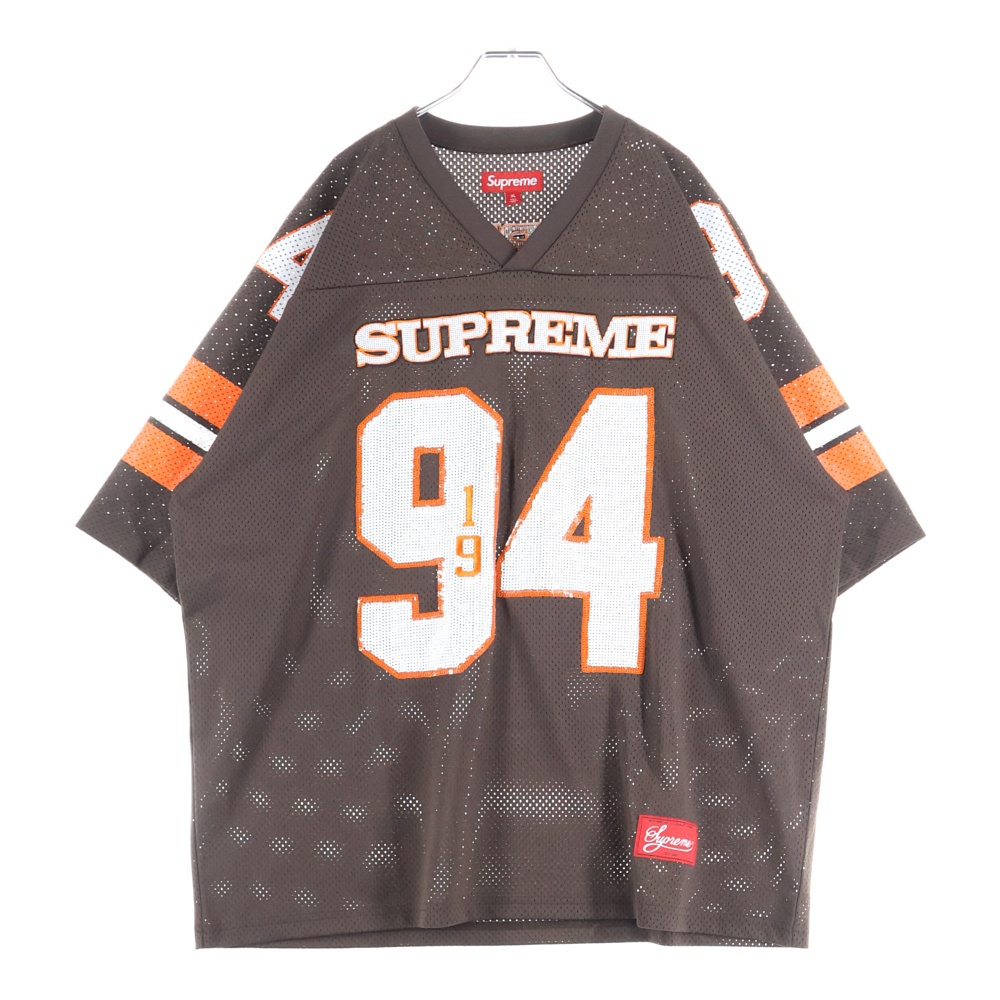 25AW Sequin Football Jersey シークイン フットボール ゲームシャツ Bランク