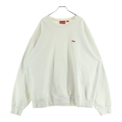 23AW Small Box Logo Sweatshirt スモールボックスロゴ スウェットトレーナー ホワイト Bランク