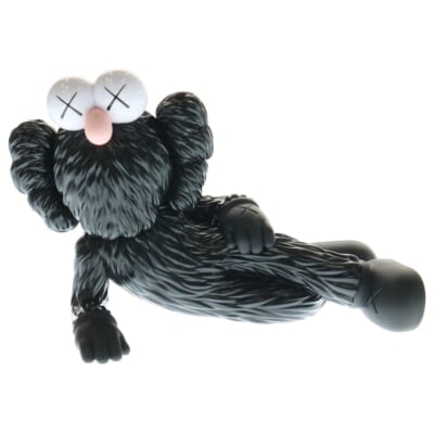 KAWS OPEN EDITION TIME OFF カウズ タイムオフ フィギュア ブラック Aランク