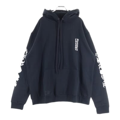 VERTICAL ARM LOGO HOODIE バーティカル アーム ロゴ フーディ プルオーバーパーカー ブラック Sランク