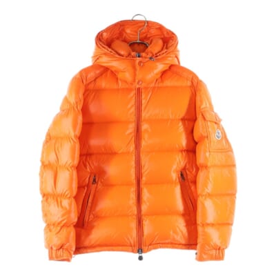 20AW MAYA ナイロン ジップアップダウンジャケット オレンジ F20911A53600 68950 Bランク