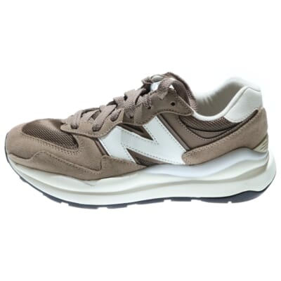 M5740ESB ローカットスニーカー US9.5/27.5cm ブラウン Aランク