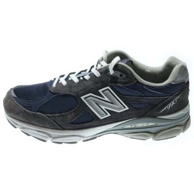M990NB3 ローカットスニーカー US9.5/27.5cm ブルー/グレー Bランク