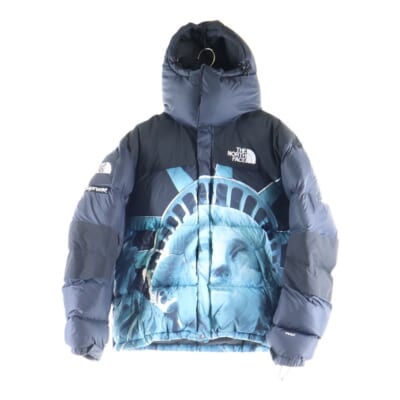 19AW×THE NORTH FACE Statue of Liberty Baltoro Jacket ND91901L ザノースフェイス スタチュー オブ リバティ バルトロ ダウンジャケット ブラック Aランク