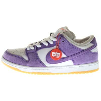 DUNK LOW PRO ISO ORANGE RABEL ダンク プロ ISO オレンジレーベル ローカットスニーカー ホワイト/パープル US8.5/26.5cm DV5464-500 Sランク