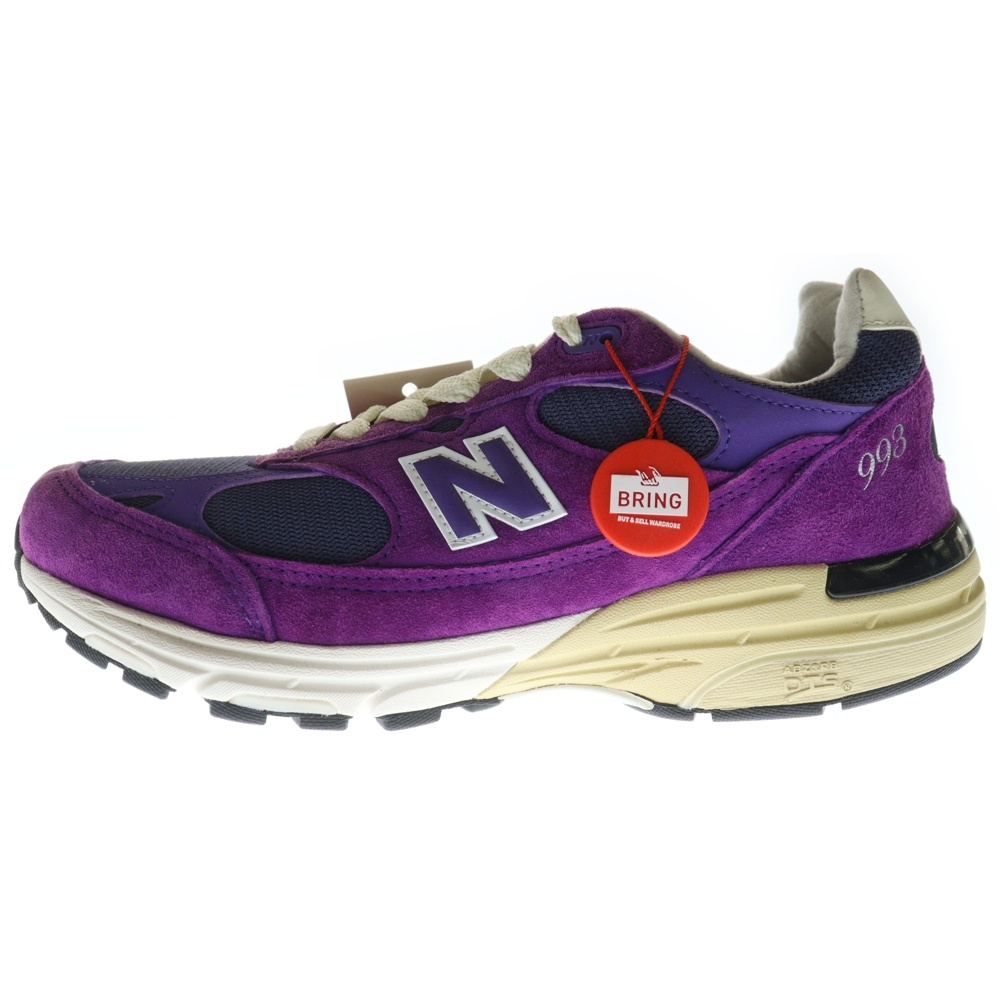 U993PG 993 Interstellar インターステーラー スエード ローカットスニーカーシューズ パープル US9.5/27.5cm Sランク