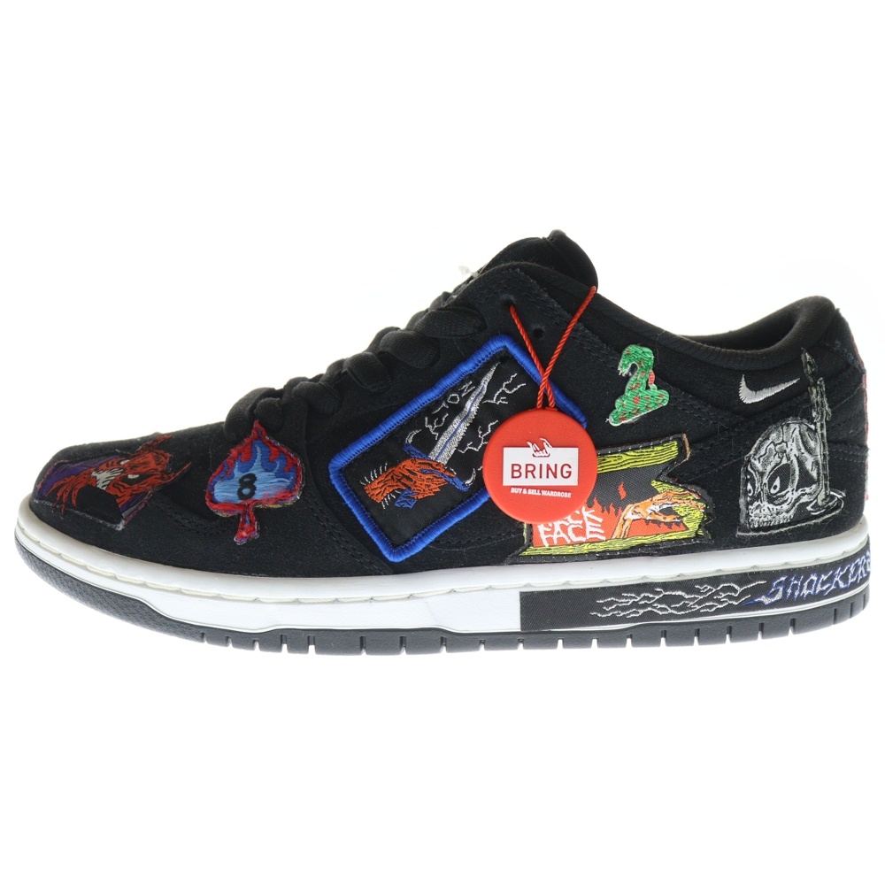DUNK LOW PRO QS NECK FACE ダンク プロ ネックフェイス ローカット スニーカー ブラック US8/26cm DQ4488-001 Sランク