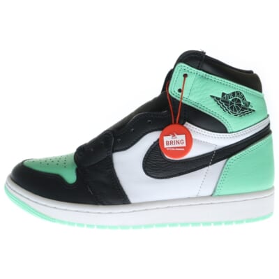 AIR JORDAN HIGH OG Green Glow DZ5485-130 エアジョーダン1 グリーングロウ ハイカットスニーカー シューズ US9.5/27.5cm Sランク