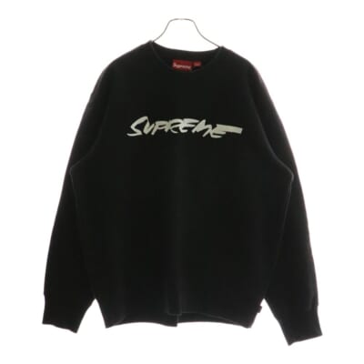 20AW Futura Logo Crewneck フューチュラ ロゴ クルーネック スウェット トレーナー ブラック Bランク