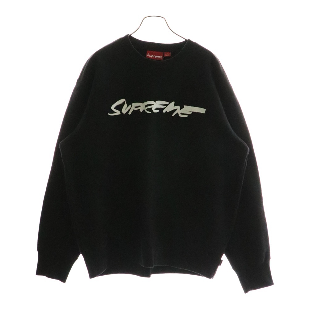 20AW Futura Logo Crewneck フューチュラ ロゴ クルーネック スウェット トレーナー ブラック Bランク