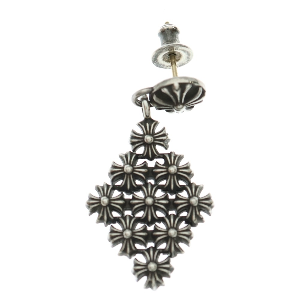 DRP CHN MAIL PLS ドロップ チェーンメイルプラス ピアス シルバー Bランク