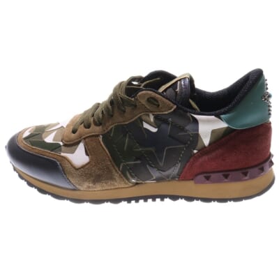 ロックランナー スタッズ付き ローカットスニーカー 41 TM723Y2 Bランク