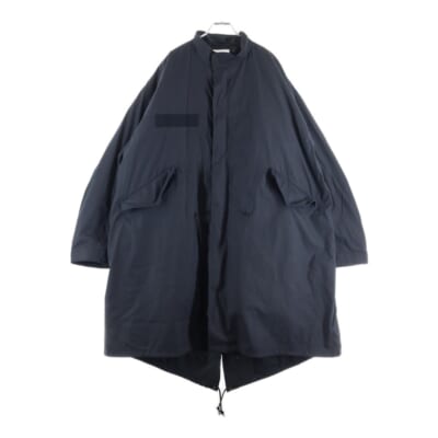 スビンコットン ナイロンオックス M65 フィッシュテール モッズコートジャケット BZLM-101M ブラック Bランク