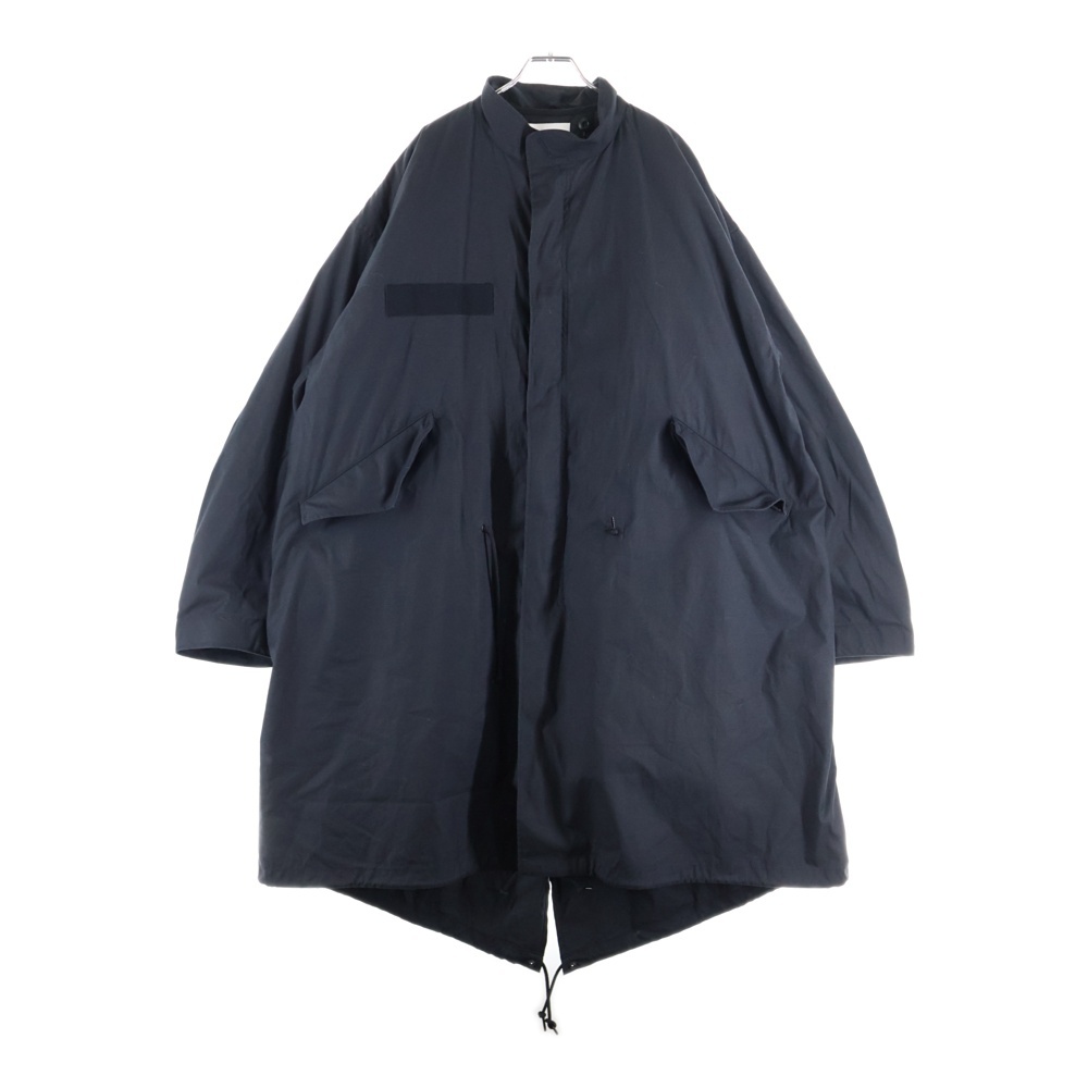 スビンコットン ナイロンオックス M65 フィッシュテール モッズコートジャケット BZLM-101M ブラック Bランク