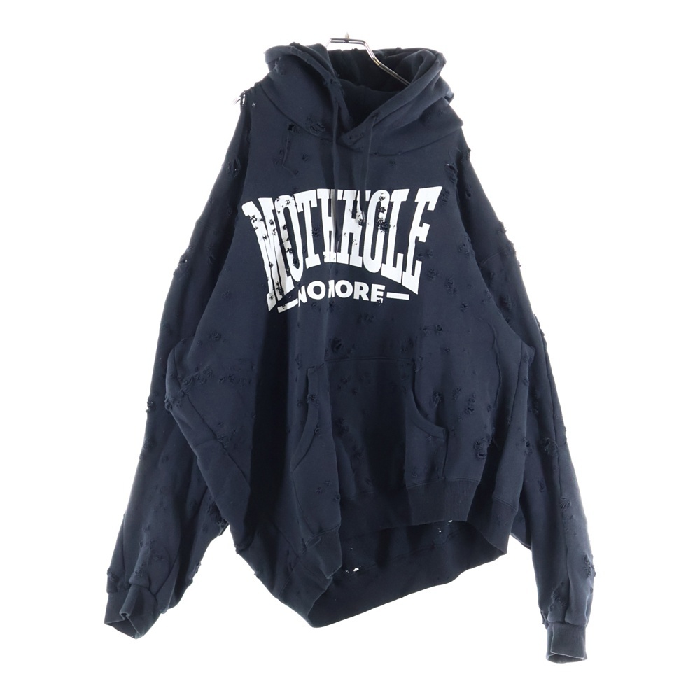 24AW ZOMBI SILHOUETTE HODIE ゾンビシルエット プルオーバーパーカー ブラック 36CS339 Bランク
