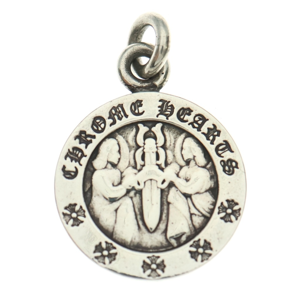 CHRM ANGL MDL V2 エンジェルメダルチャーム ペンダントトップ シルバーBCA229 Bランク