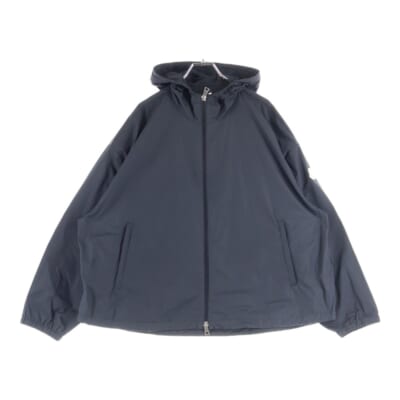 Remoray ウィンド アームロゴパッチ ジップアップ ナイロンジャケット ブラック I10931A00119 54A91 Bランク