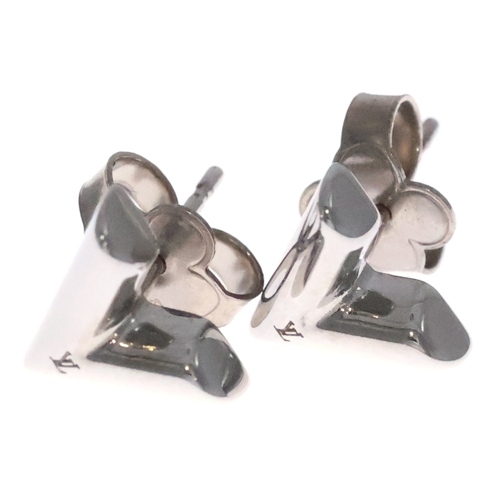 ルイヴィトン エッセンシャルV ピアス メタル シルバー M63208