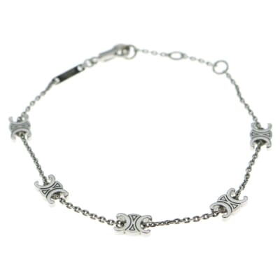 トリオンフ チャーム チェーン ブレスレット シルバー WTT3214 Bランク