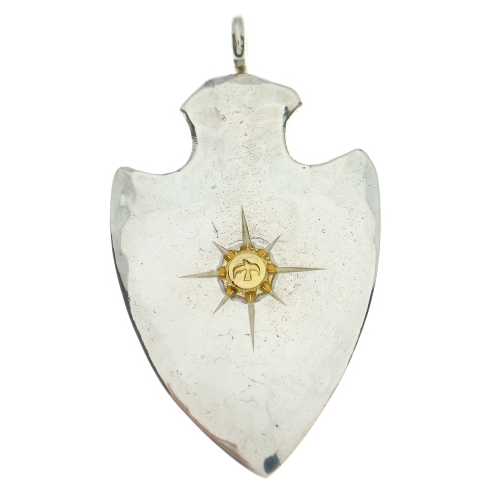 特大矢じり ペンダントトップ シルバー Aランク