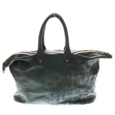 GILLES BAG SMALL CH CROSS セメタリー クロス パッチ付きボストンバッグ Bランク