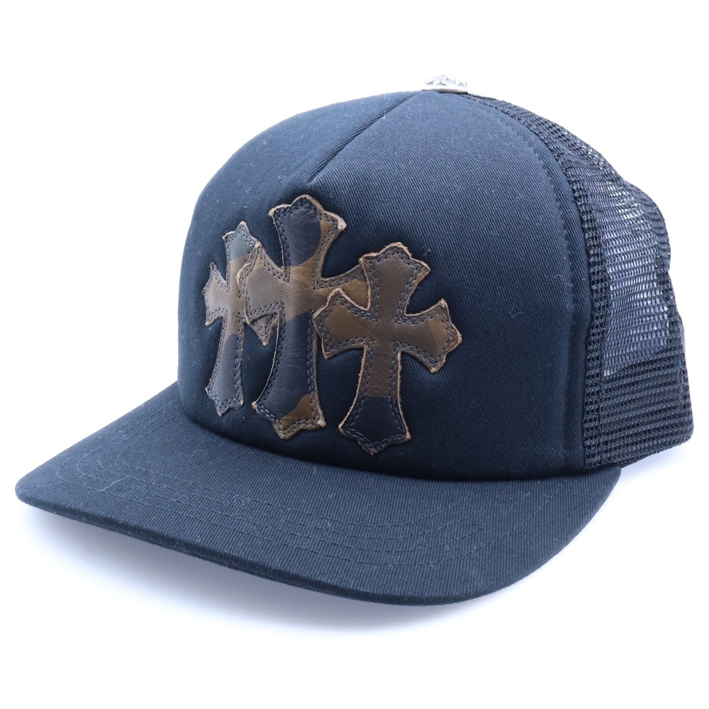クロムハーツ Cemetery Cross Patch Trucker Cap セメタリークロス