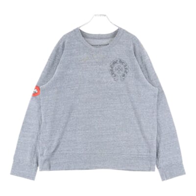 ×MATTY BOY PPO BOY Blue Sweat Shirt マッティボーイ PPOボーイブルー スウェット グレー Bランク