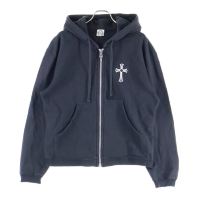 OLD T BAR DAGGER ZIP HOODIE Tバー ダガージップ パーカー ブラック Bランク