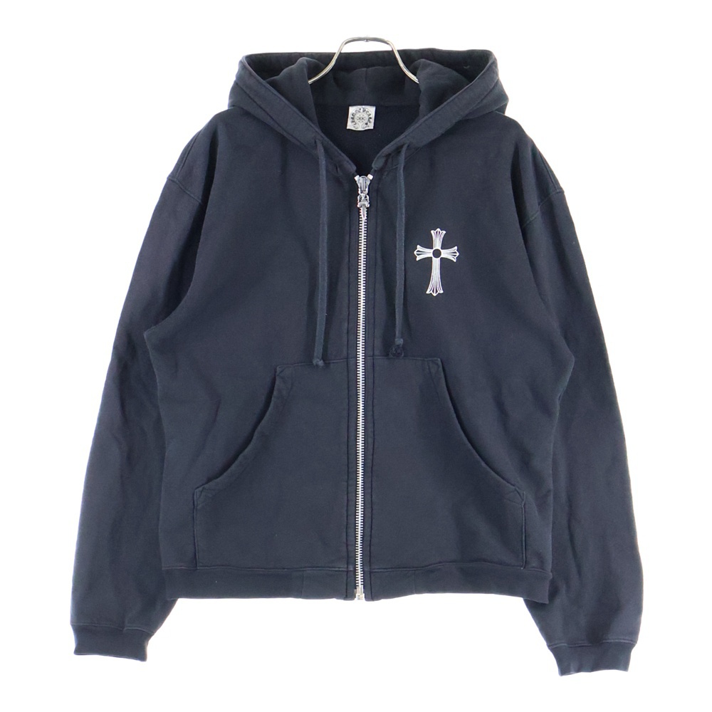 OLD T BAR DAGGER ZIP HOODIE Tバー ダガージップ パーカー ブラック Bランク