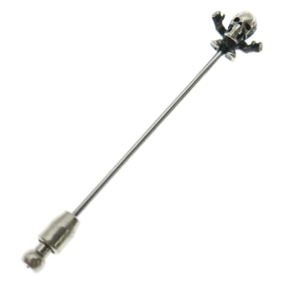STICK LAPEL PIN FOTI HARRIS TEETER フォティ ハリスティーター シルバーラペルピン Bランク