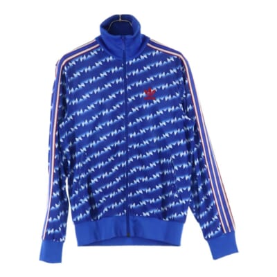 AK9001 トラックジャケット ブルー/レッド Bランク