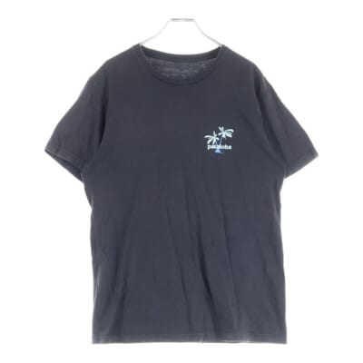 STY38842FA18 ロゴプリント 半袖Tシャツ ブラック Bランク