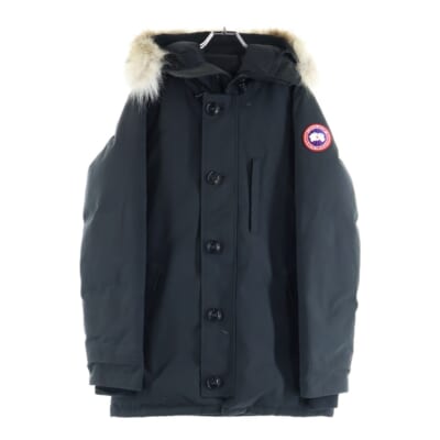 CHATEAU PARKA BLACK LABEL シャトーパーカ ファー付き フーデッド ダウンジャケット ブラック 3426M Bランク