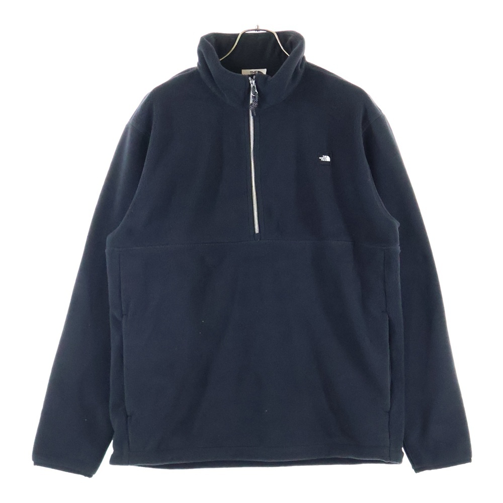 COMFY FLEECE ANORAK コンフィフリース アノラック ハーフジップ プルオーバージャケット ブラック NA4FQ50J Aランク